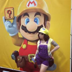 envyuscosplay:  Mario can’t even let me have my yellow! What about Wario?! Day 2 of @sandiegocomiccon ! I will be at @vividvivka ’s booth #E-09 from 9am to 11 then over to @ivydoomkitty ’s booth from 12- 1 ! Then back to #E-09 from 2-7 ! 💛💜💛💜💛