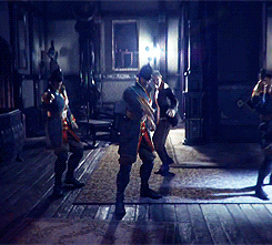 megaphy:   dishonored debut trailer in two colors: blue [&frac12;]  