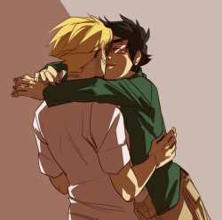 fuckyeahyaoicouples: First post of this blog, DirkJake from Homestuck sources: ikimaru.tumblr.com and zerochan.net ~Enjolras  (zerochan isn&rsquo;t a source!)the actual other sources are mirrorshards, antemrd, piyorii and yova (on tumblr)