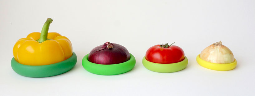 wacky-thoughts:  Food Huggers - Preserving the freshness of leftover produce 