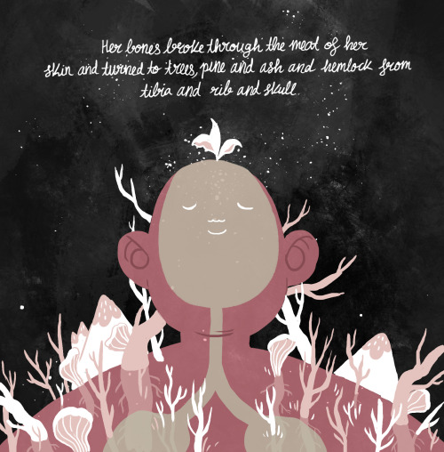 livertaker: a creation myth for my storytelling class! i tried something kinda different with this o