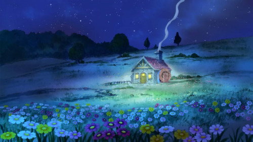 Even battle-shounen series can do it if they try. Here’s some backgrounds from One piece episodes 68