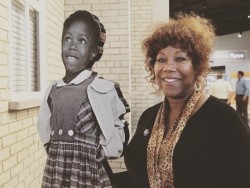 the-movemnt:  Ruby Bridges, the first black child to attend an all-white public elementary in the South was born today. She’s 62. 