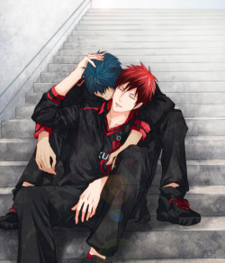 xoxomania93:  Kagami x Aomine | via Tumblr