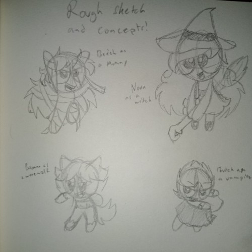 Halloween Sketch!
