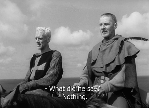 whosthatknocking:Det sjunde inseglet | The Seventh Seal (1957), dir. Ingmar Bergman