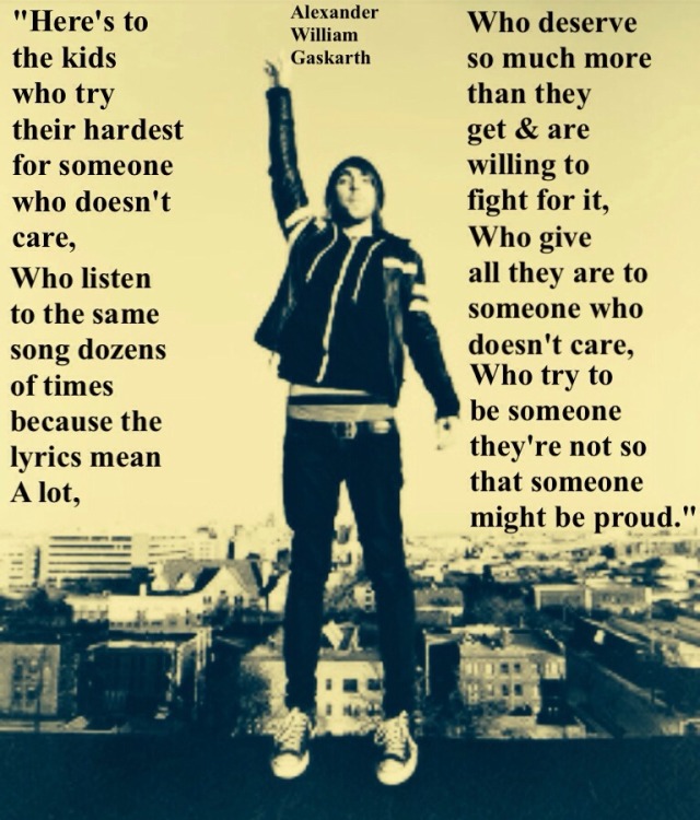 #alex-gaskarth-quote on Tumblr