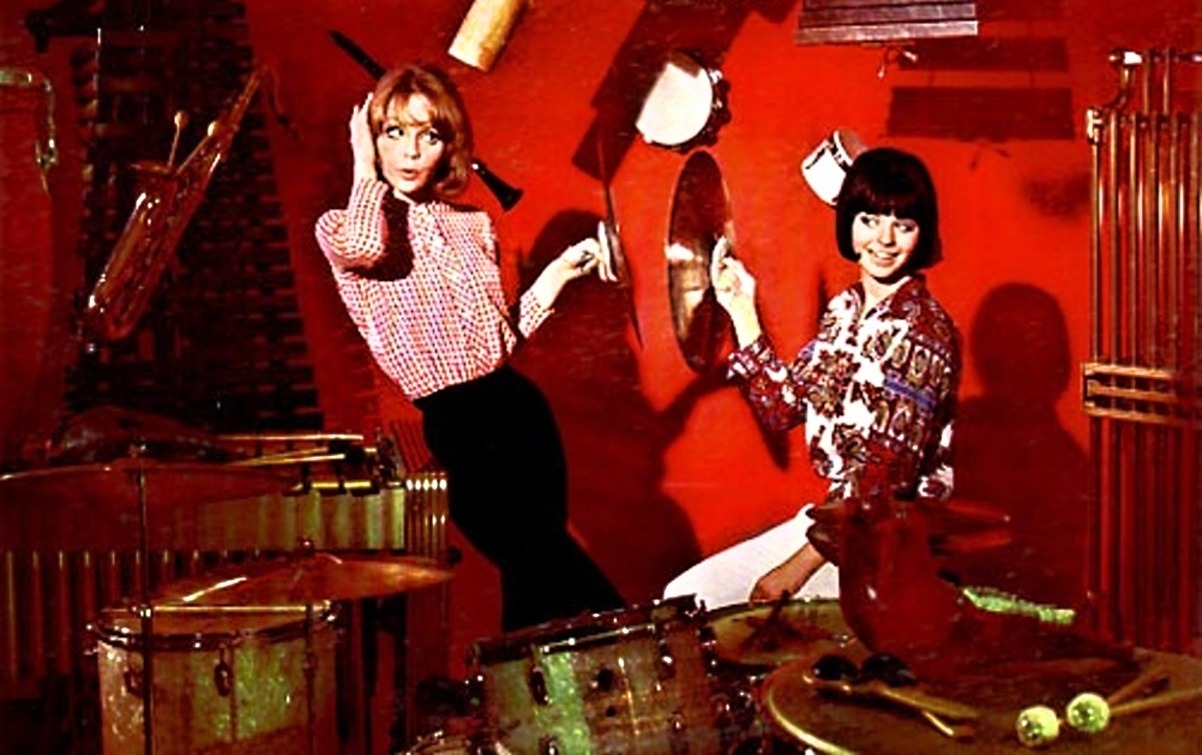 musicbabes:  Percussion Playful and Pretty, 1965. 