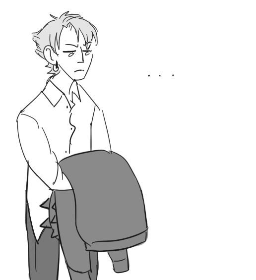 confabulatorycrown:   don’t feel bad trip he was huffing ur hoodie all day 