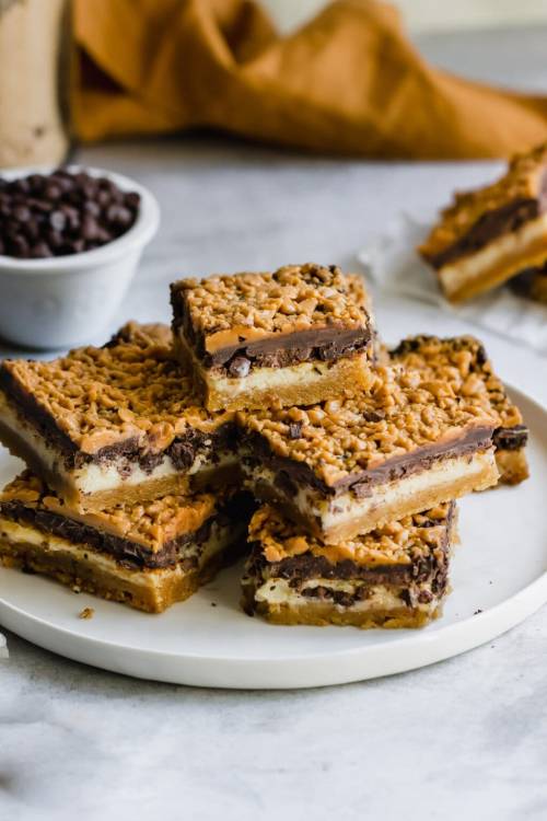 Shortbread Toffee Cookie Bars