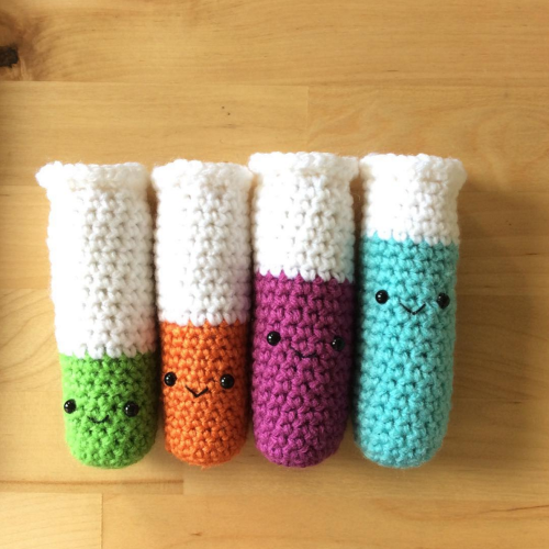 Textile Art + Science = Crocheted Chemistry