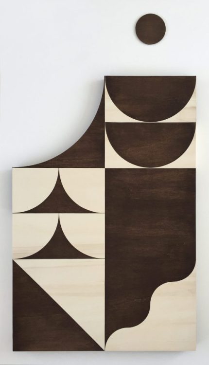 eccontemporary:Louis Reith, Untitled, 2016, soil on wooden panel, 81,5 x 150 cmwww.louisreith.comwww