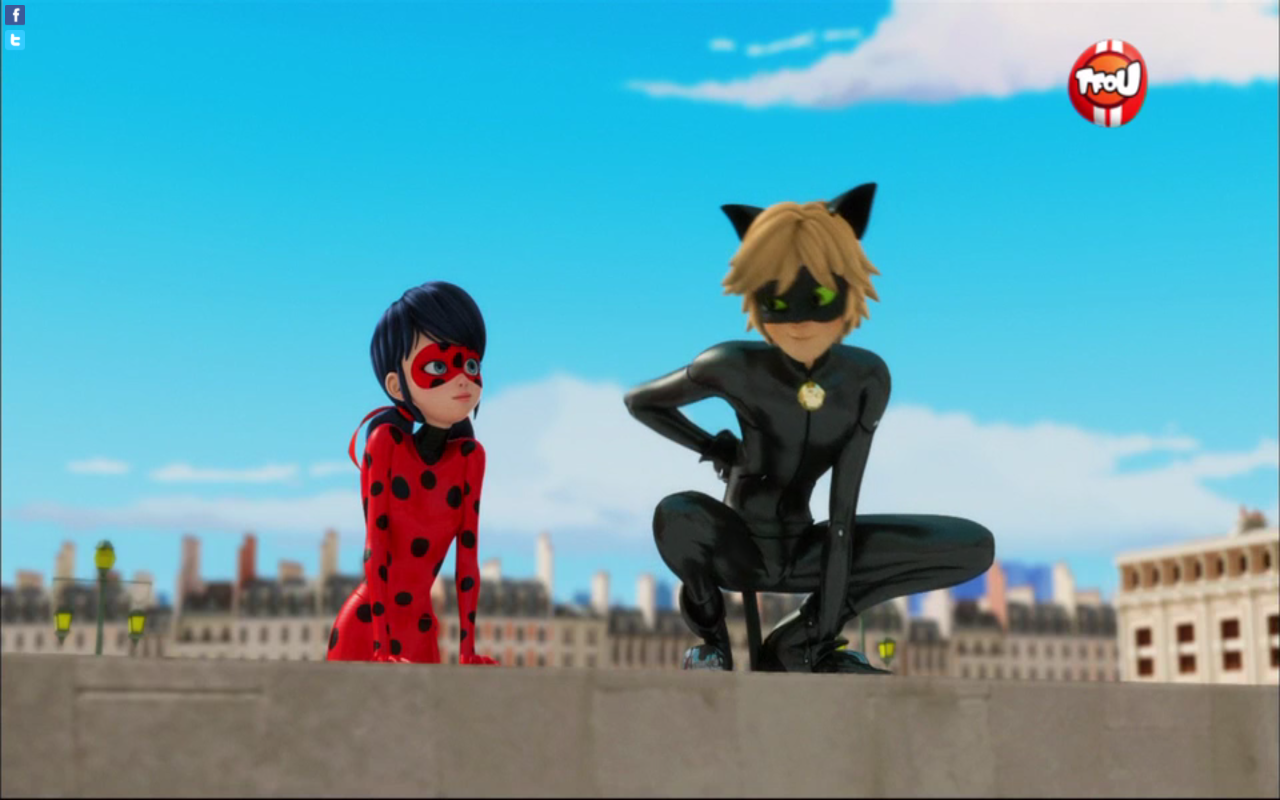 Miraculous Tomdupain Chat Noir Crouching In Ep 16 Feat