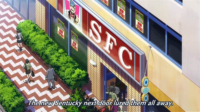 kokoroconnection:  my favorite things from devil is a part timer are all the imitations