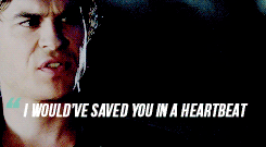 widowelena:  25 days of delena : day 4 -  season 4  take the cure with me. be human