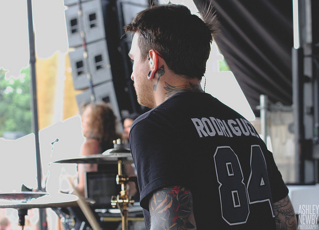 ashleynewby:  Bring Me The Horizon by Ashley Newby on Flickr. July 3rd, 2013 Vans