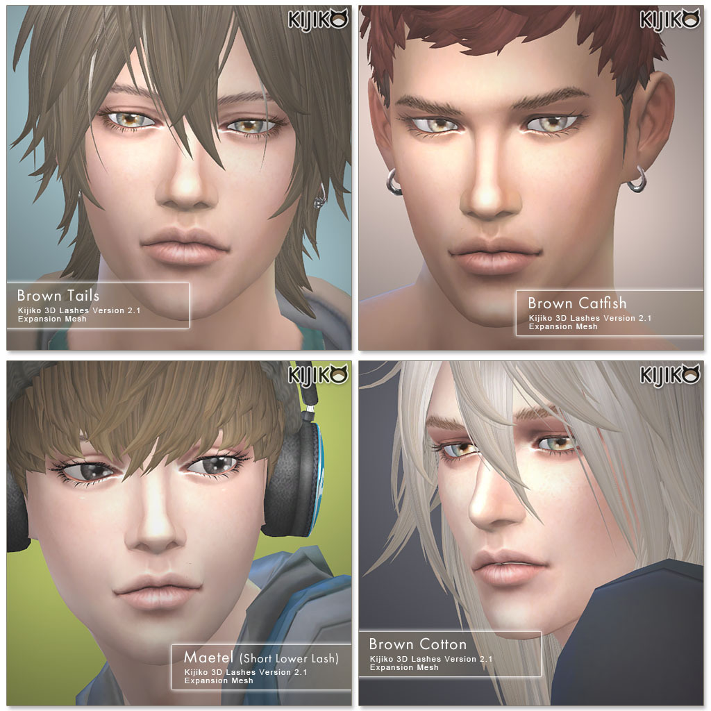Kijiko - 3D Lashes updated. I updated my lashes. Added the...