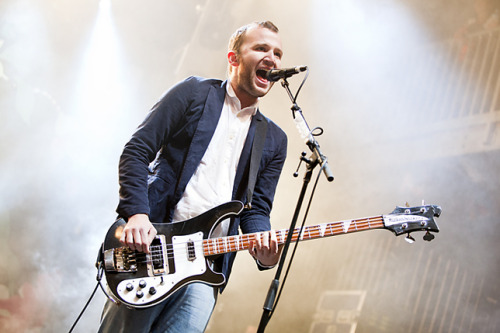 teamvampireweekend:Chris Baio at Falls Festival in Lorne, Australia (Photos by Ronny for fasterloude