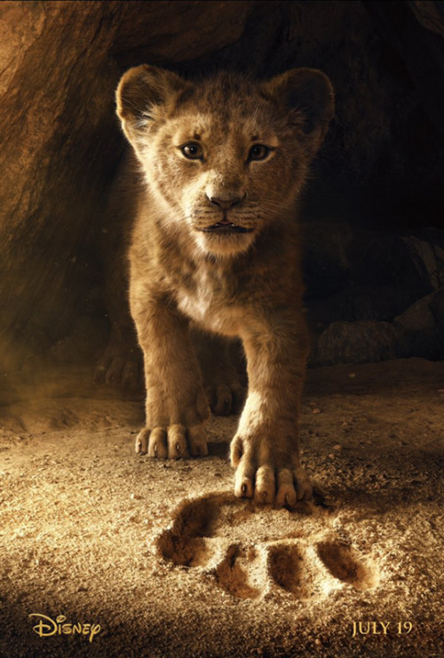 disneyliveaction: First poster for The Lion King (2019)
