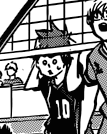 asskawa: Look at what Hinata does whenever Kageyama serves.