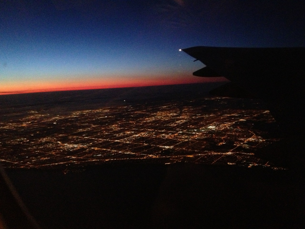 a beautiful view i had on my flight to hungary