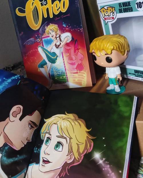  El funko pop personalizado de Orfeo, el protagonista de mi libro ilustrado “El viaje de Orfeo