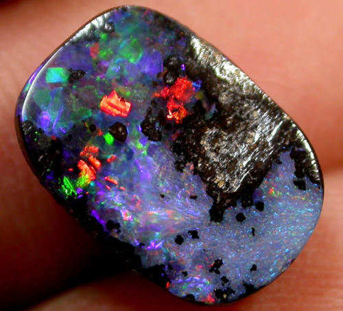 mineralists:  Boulder Opal  pretty!