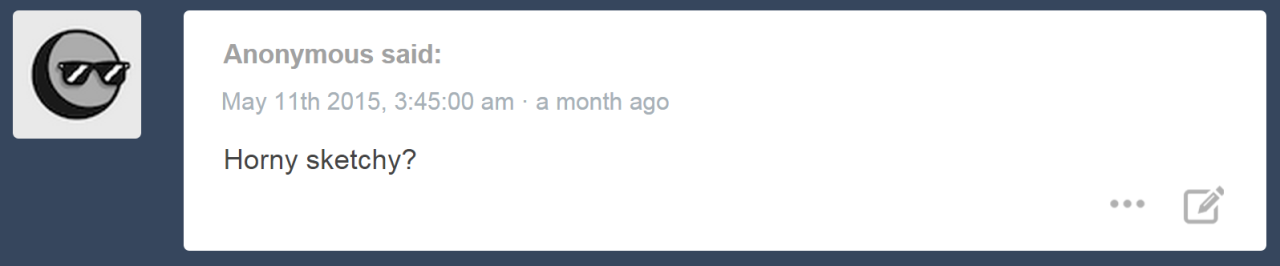 sketchy-replies:  At least 7 horny.  Pffft xD