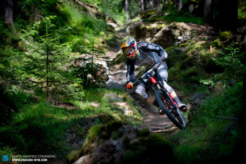 enduromtbmag: Markus Reiser had to settle for third place, a strong result for the Focus rider