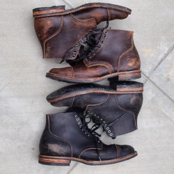 hand-crafted-goodness:  Some nicely worn