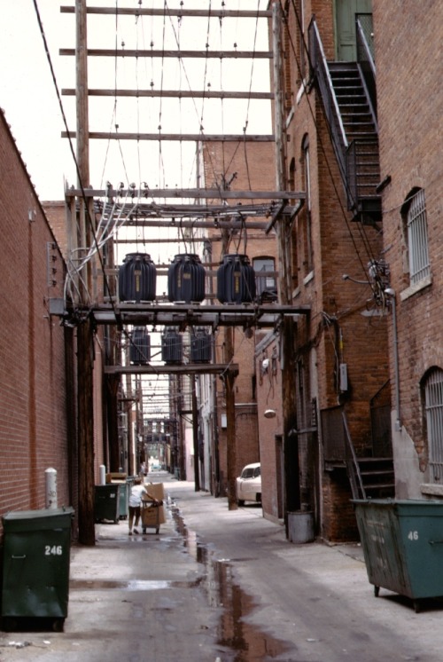 Alley, Cheyenne, Wyoming, 1969.