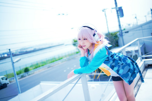 goodcosplays:Super Sonico (Nitro Super Sonic) 