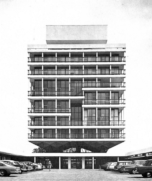 bluecote: wexham park hospital, slough powell &amp; moya, 1965 CQ