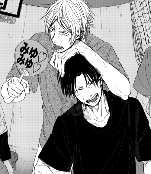 sekaiichiyaoi:  pixivarts:  id#39866678  source: 高尾和成の日常。 by なつみかん 