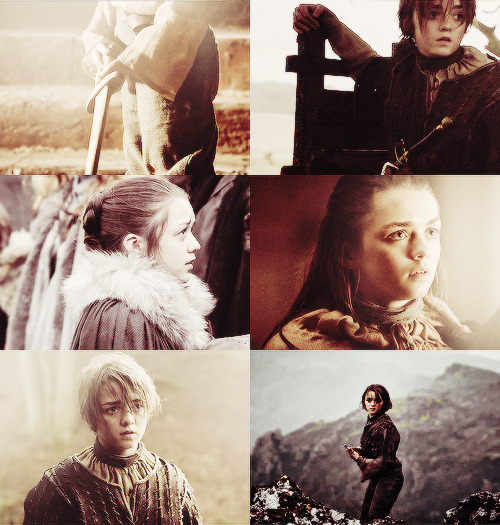 katoakenshield:  arya stark requested by lena   “I wish I was home”, she said