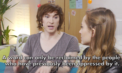 thegirlongirlshow:Can words be reclaimed? Click HERE to watch the new Girl on Girl Show w/ @hannahwi