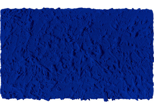 Yves Klein in the Void Room - Raum der Leere, 1961. Museum Haus Lange, Krefeld, Germany, Yves Klein 