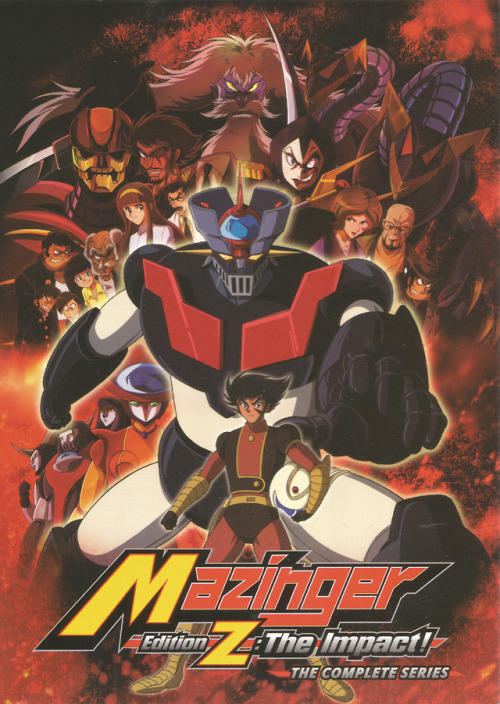 Mazinger Edition Z: The Impact! a.k.a. Shin MazingerDiscotek Media DVD coversCourtesy of my friend, 