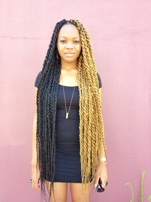 sancophaleague:  When Black Women Wear Braids, Twists, Locs, Etc… Its very beautiful Be