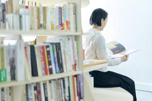 Multi-purpose Bookshelf “Curiosity Go Round” Designed by Keigo Kobayashi, Named by Nadya Kirillova /