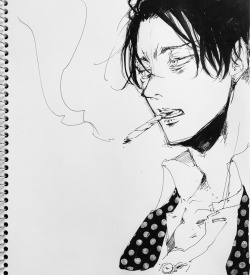 tokiorienmaku:  smoking (20150513)