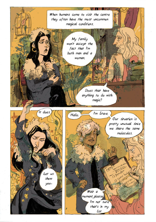 sarasade: I wanted to make a short comic about my character Fabumus. This is an ultimate comic about