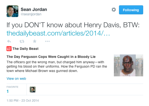 justice4mikebrown:  The Day Ferguson Cops Were Caught in a Bloody Lie 