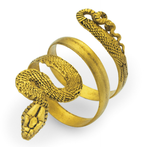 archaicwonder:Roman Gold Snake Ring, 1st Century BC/AD