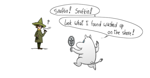 moomin-boom: what do you mean snufkin looks different in every panel *nervous sweating* 12 hours of 