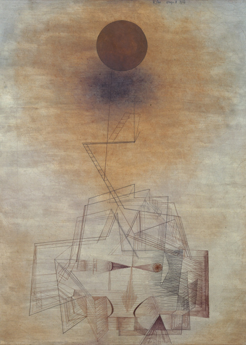 Paul Klee ( Swiss: 1879-1940), Grenzen Des Verstandes (Bounds Of The Intellect), 1927