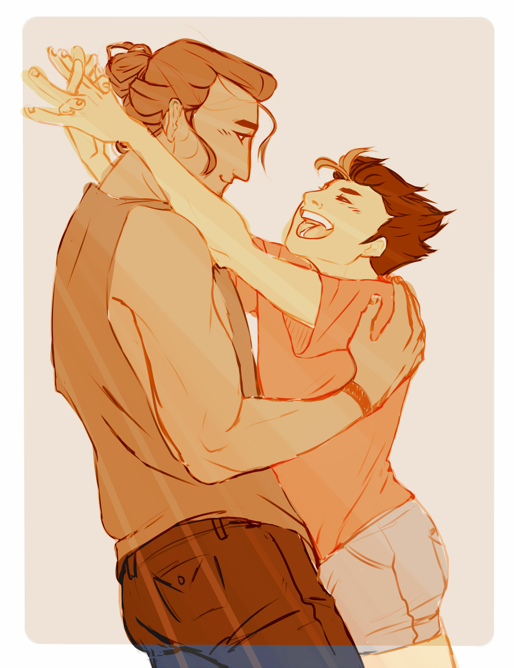 ivori:  pretending it’s still summer lmao for toni bc he told me he likes these