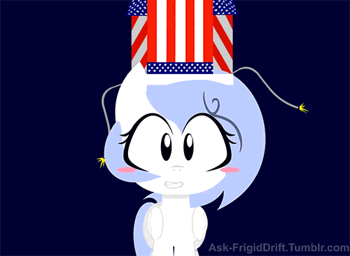 ask-frigiddrift:  Happy 4th of July! &lsquo;MERICA! [This post has been supported