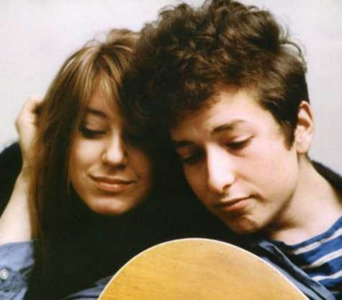 Baby Bob Dylan & Suze Rotolo, by Don Hunstein