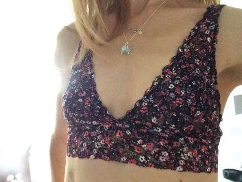 mycockandpussy:Got myself a new bra, what do you think?